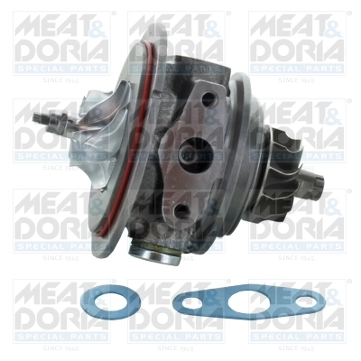 Core assembly, turbocharger